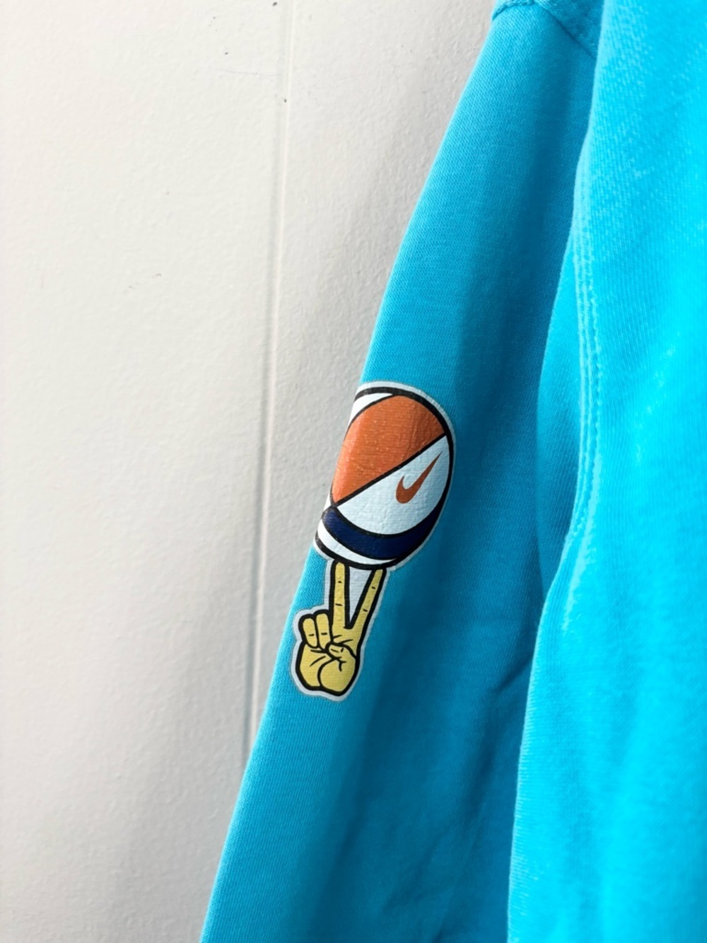 Nike blue pullover hoodie sweatshirt logo graphic size XL youth unisex - Picture 3 of 7